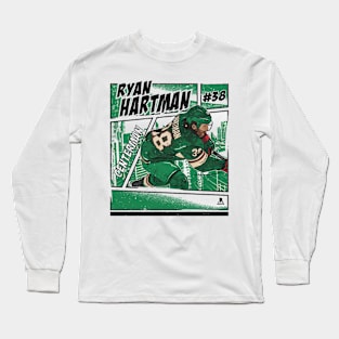 Ryan Hartman Minnesota Comic Long Sleeve T-Shirt